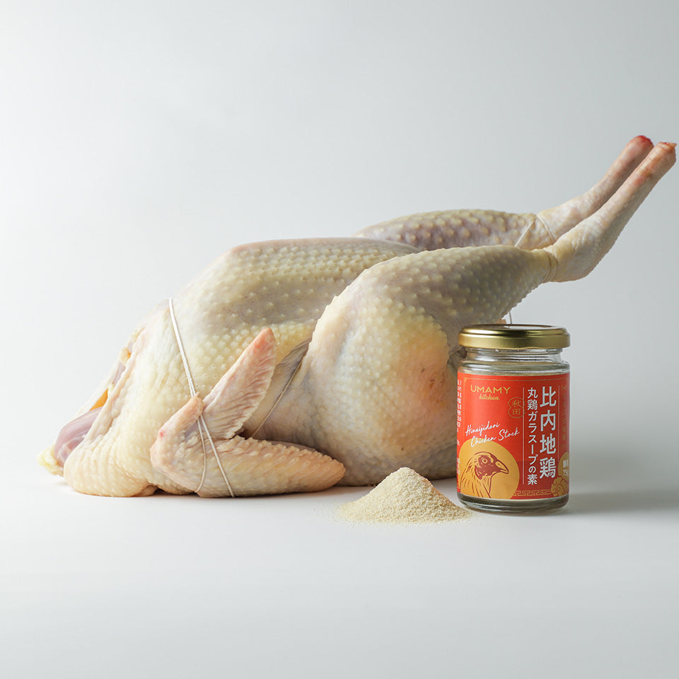 UMAMY kitchen 比内地鶏丸鶏ガラスープの素 75g × 6個セット